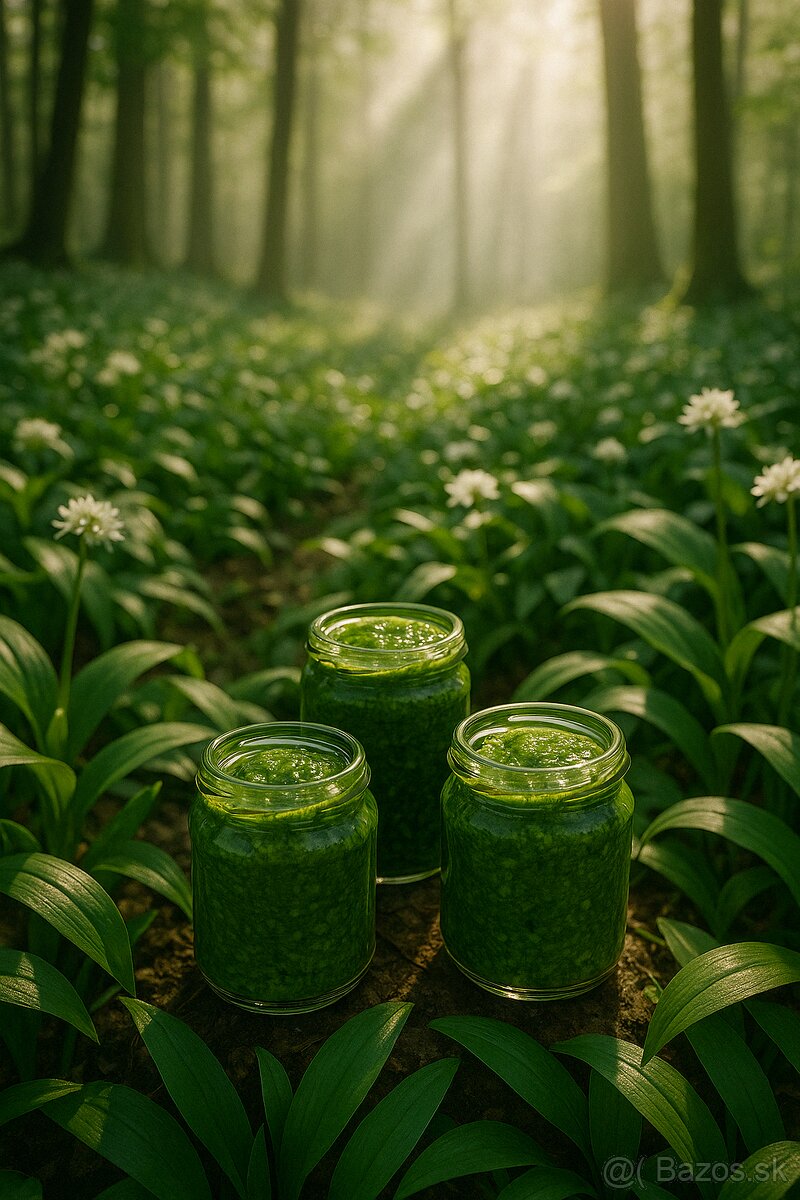 Pesto medvedí cesnak