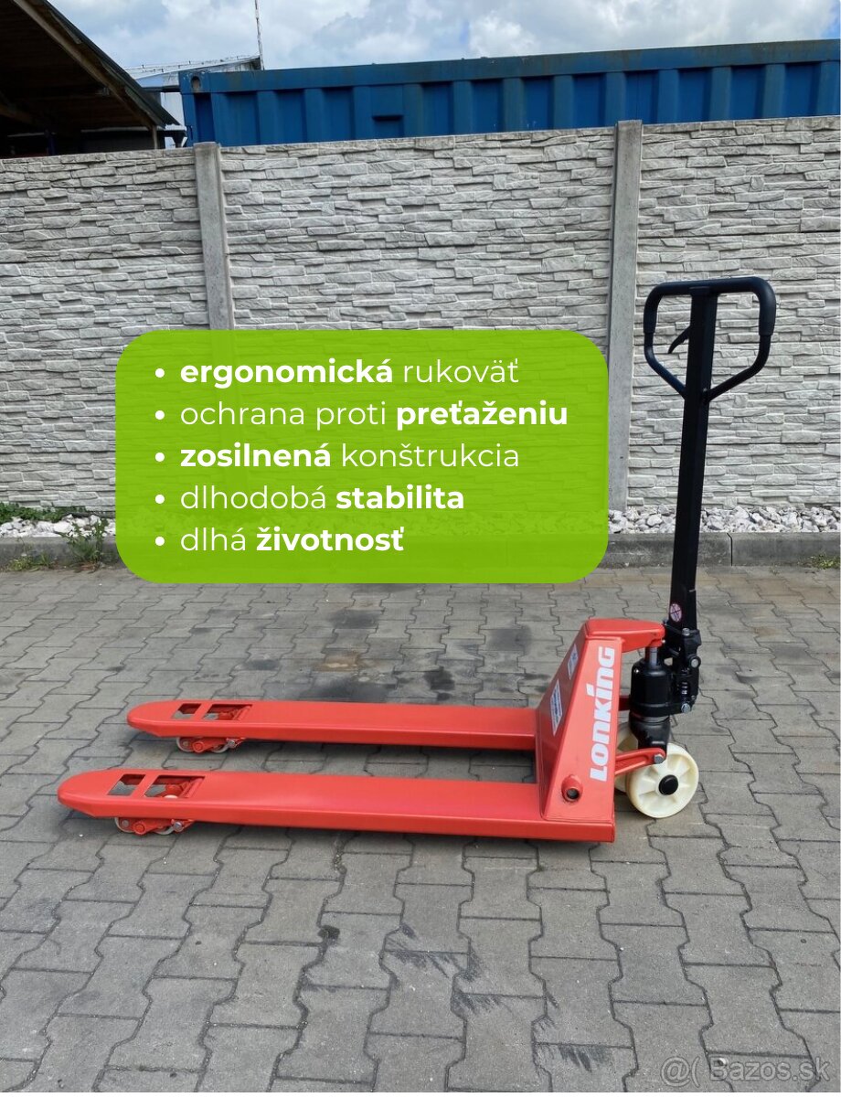 Paletový vozík 2500 kg