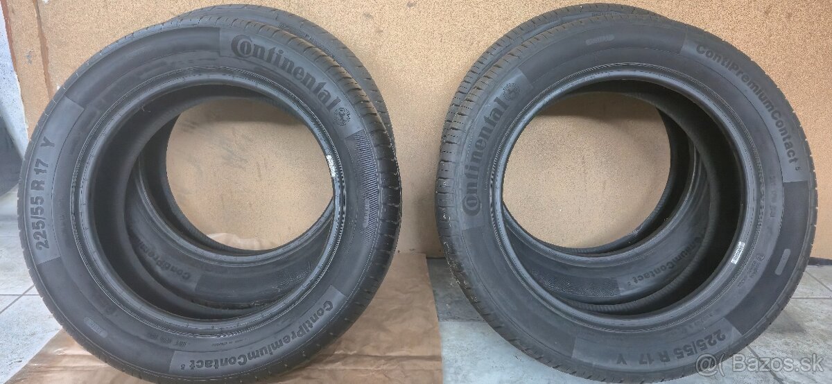 Letné Continental 225/55R17Y 4ks