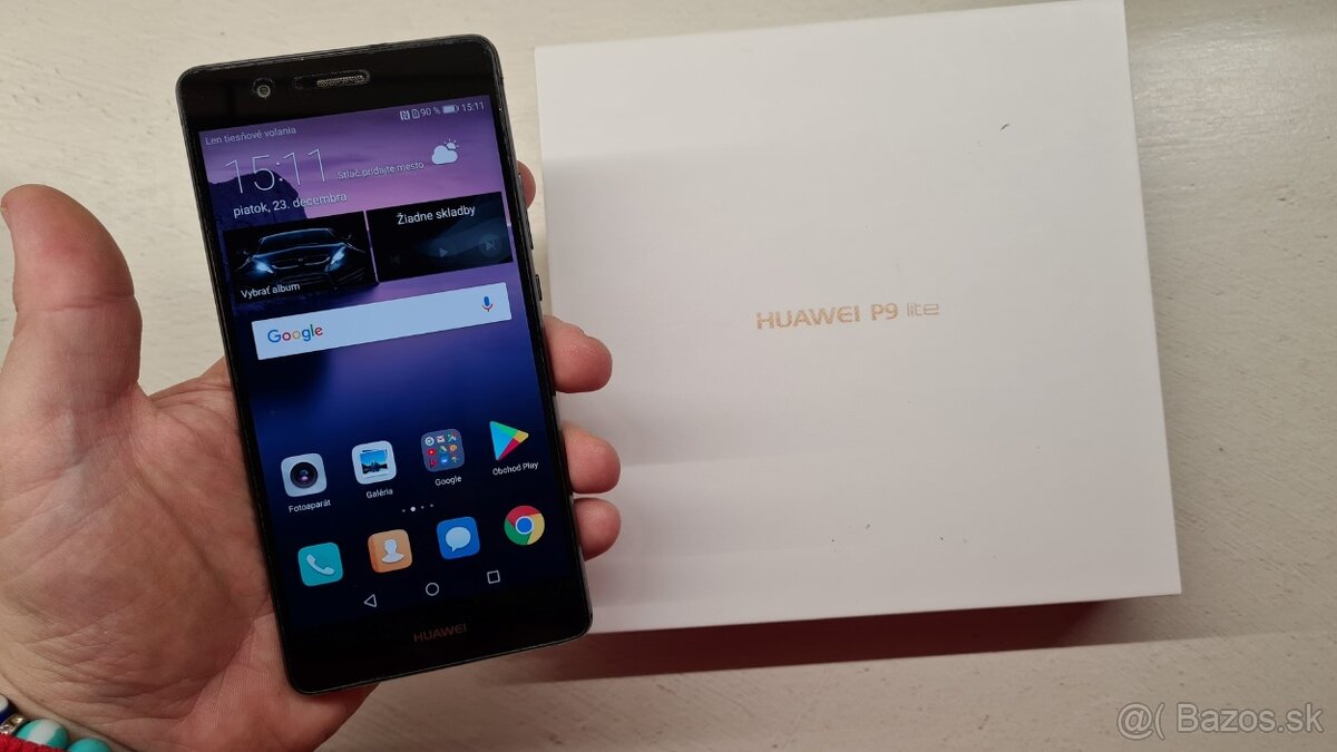 Huawei P9 Lite - starší, ale plne funkčný