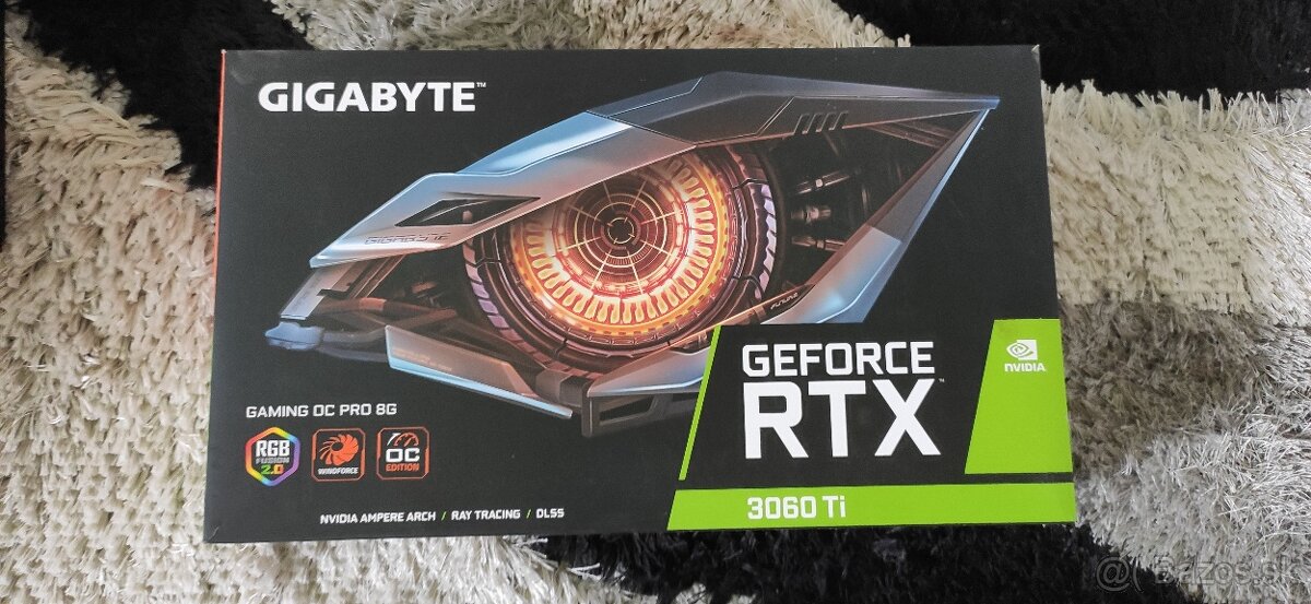 GIGABYTE GeForce RTX 3060 Ti GAMING OC PRO 8G (rev. 3.0)