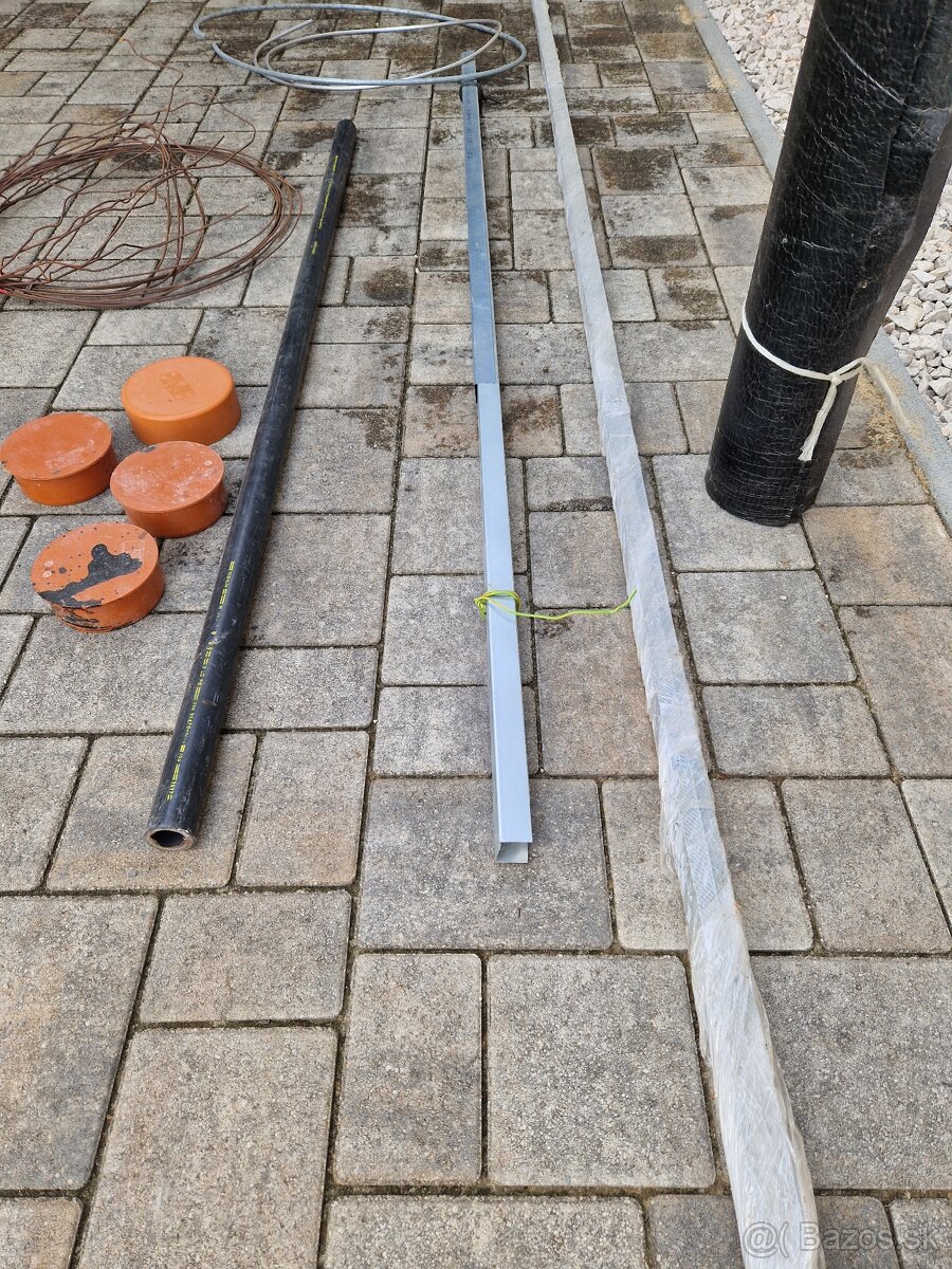 Zostatok zo stavby, stavebný materiál