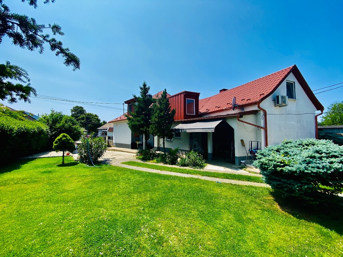 Rodinny dom s rozsiahlym pozemkom