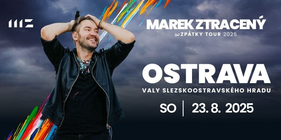 Lístky na Mareka Ztraceného v Ostrave