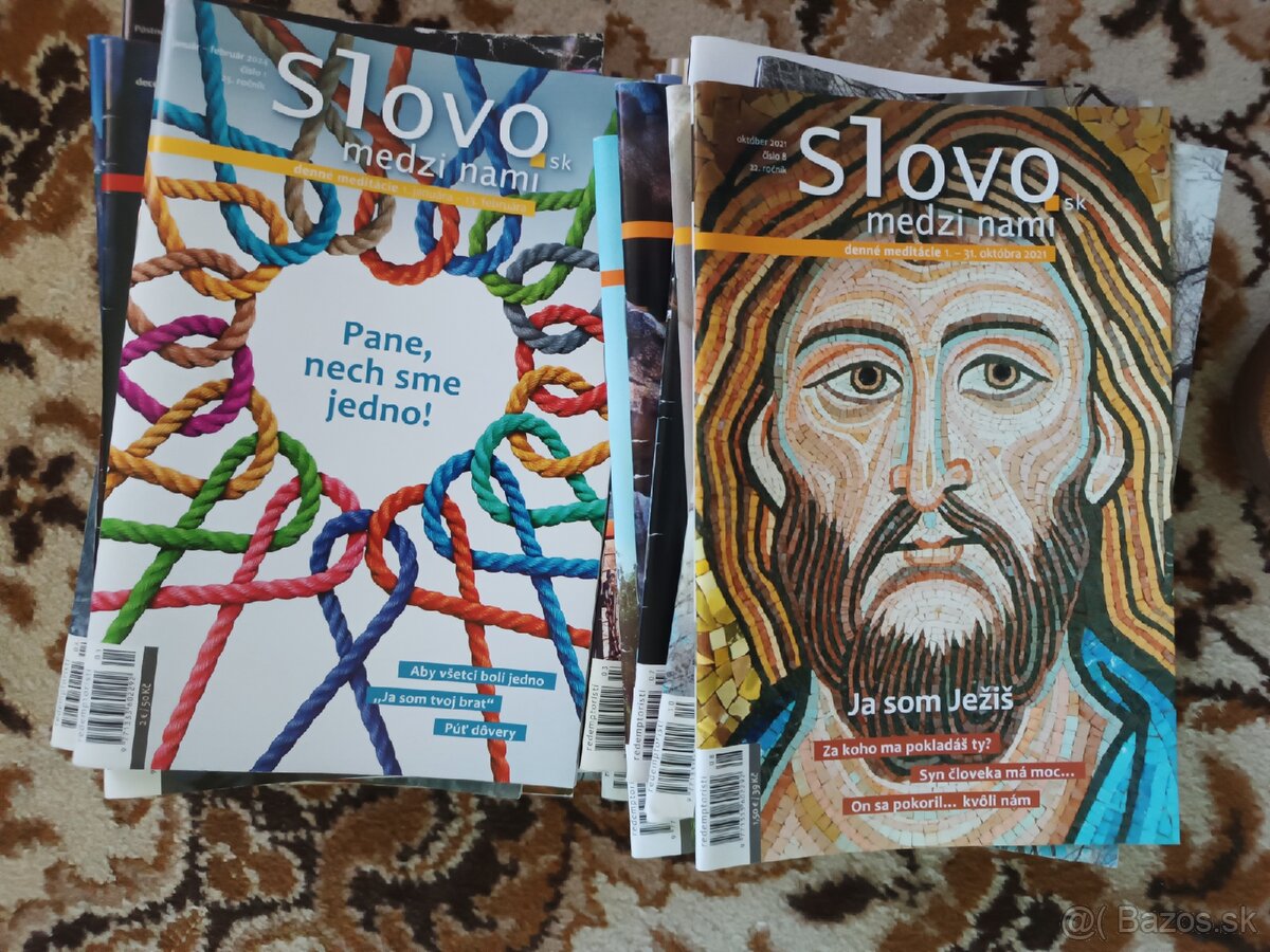 Slovo medzi nami – 39 ks – rôzne ročníky – lacno