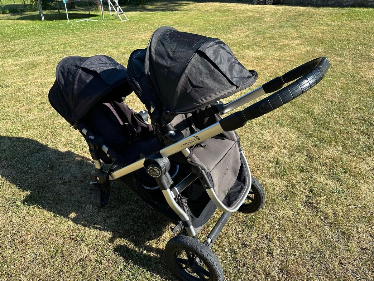 Baby jogger city select double pre dvojcata alebo dve deti