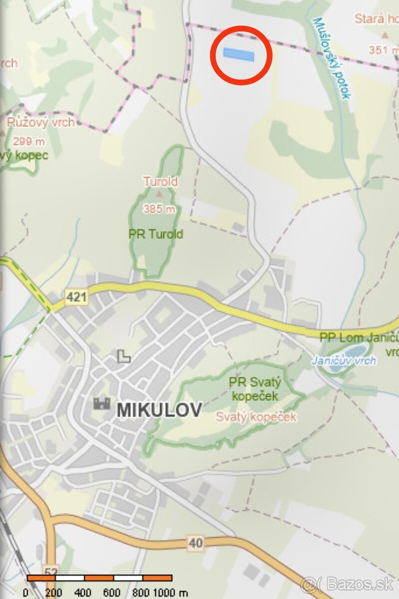 Orná půda, Mikulov na Moravě, 1932m2