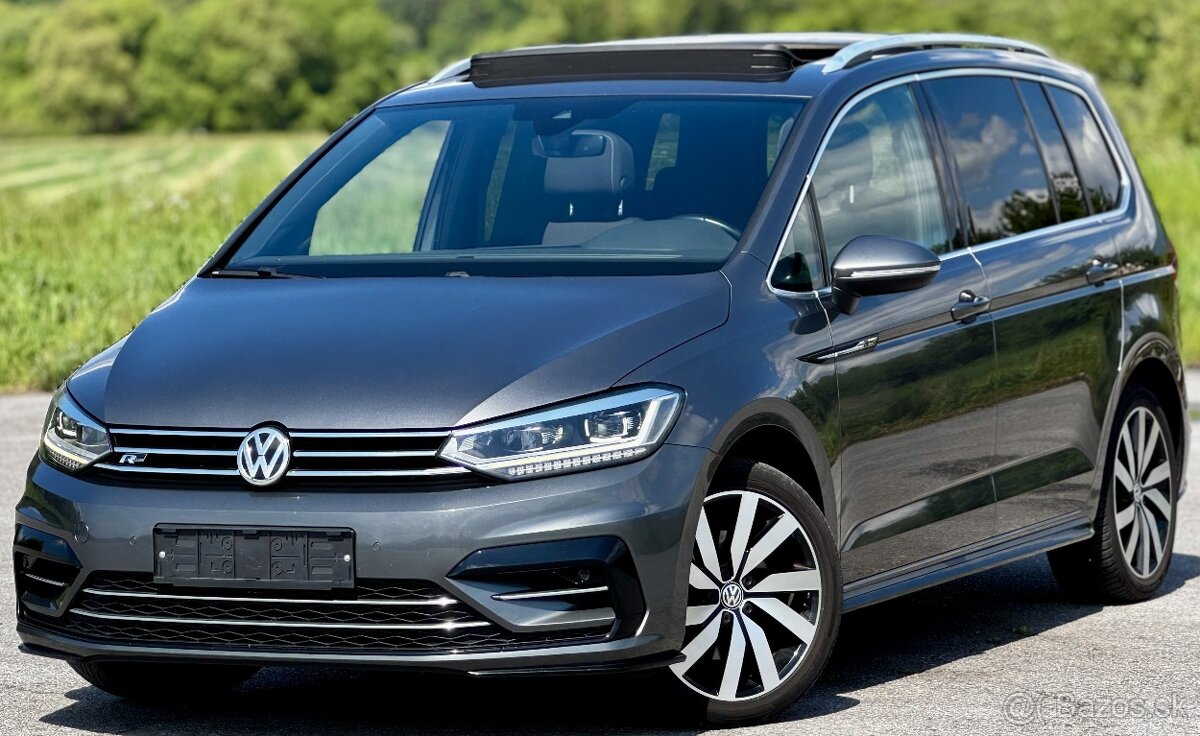 VW Touran 1,4 TSi 110kw R-Line,DSG 7 miestny,LED IQ.Light