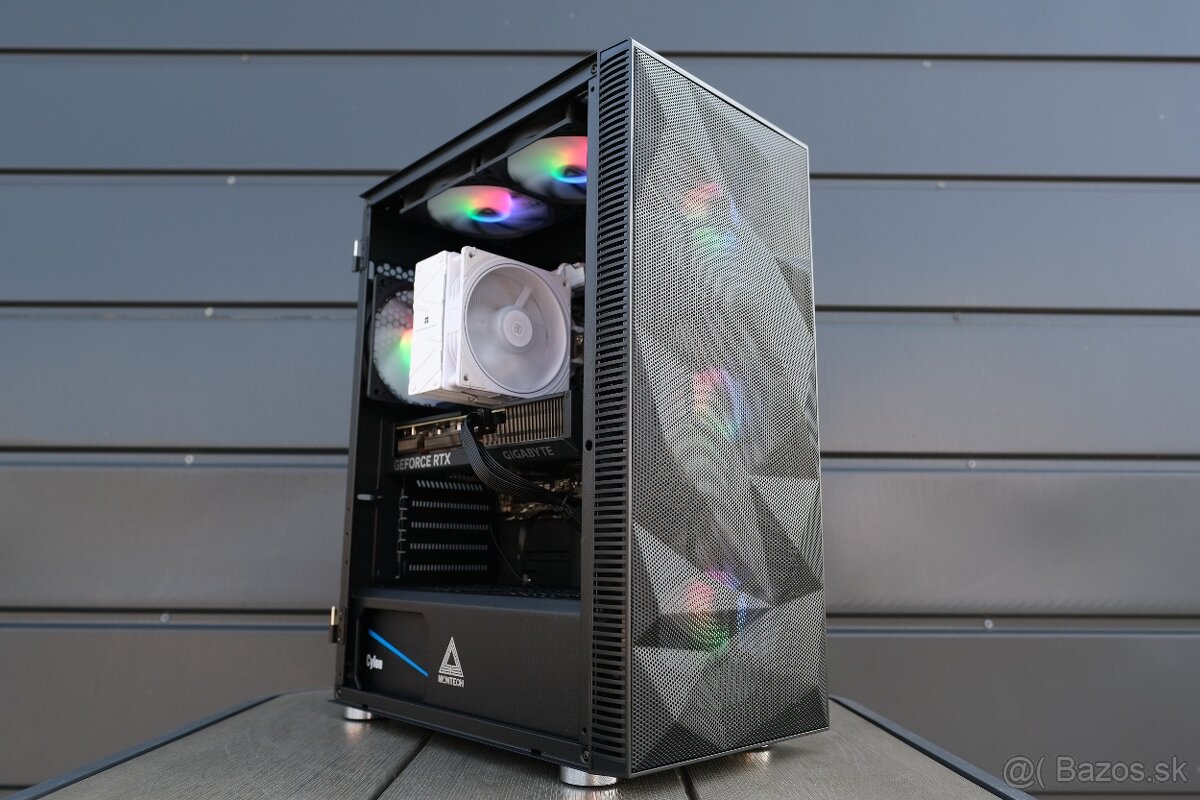 Herný PC, i7 13700KF, RTX 4070, 32GB RAM DDR5, SSD,24m