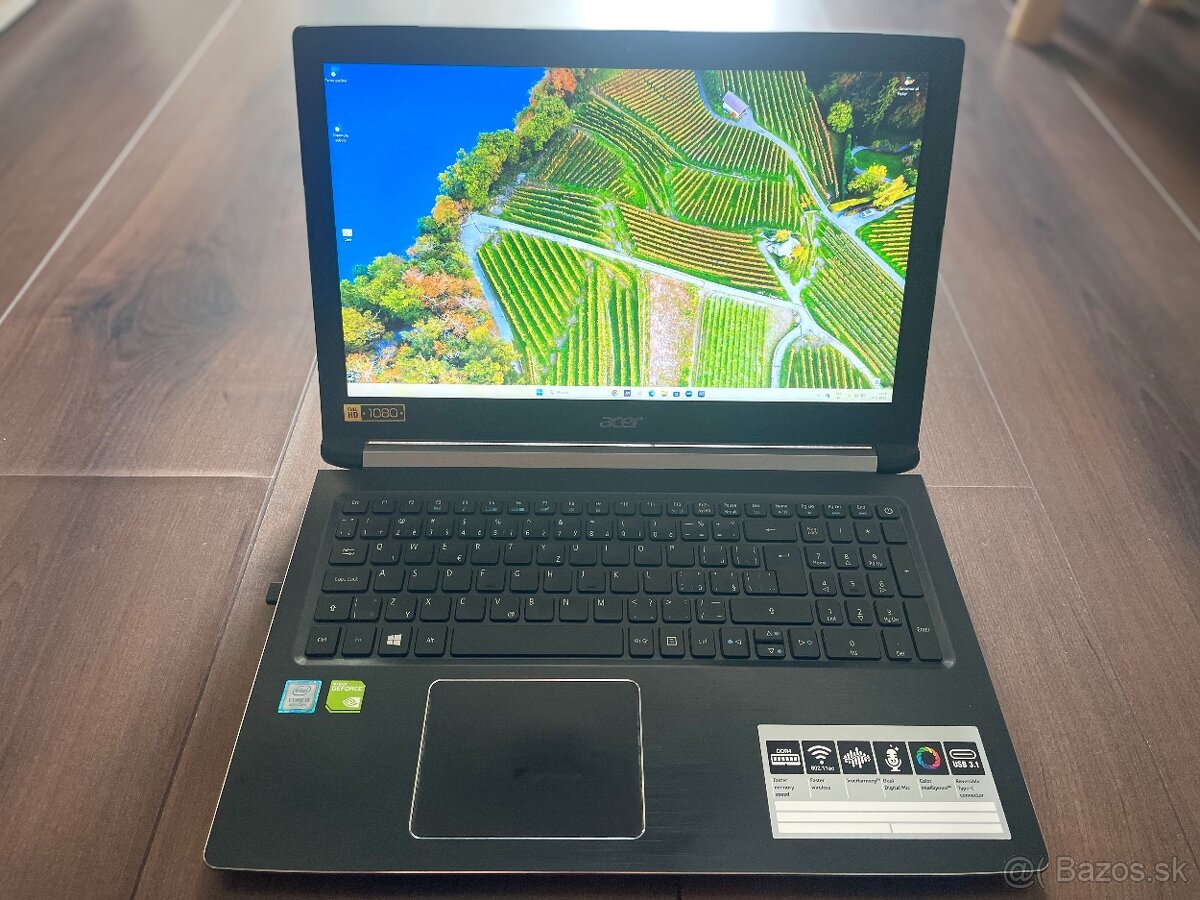 Predám Acer Aspire 5, Intel Core i5, SSD, v super stave