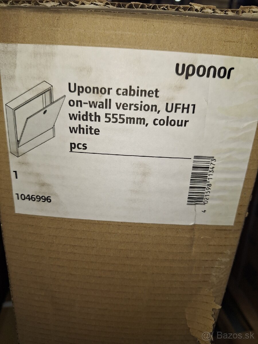 Uponor nástenná skrinka.