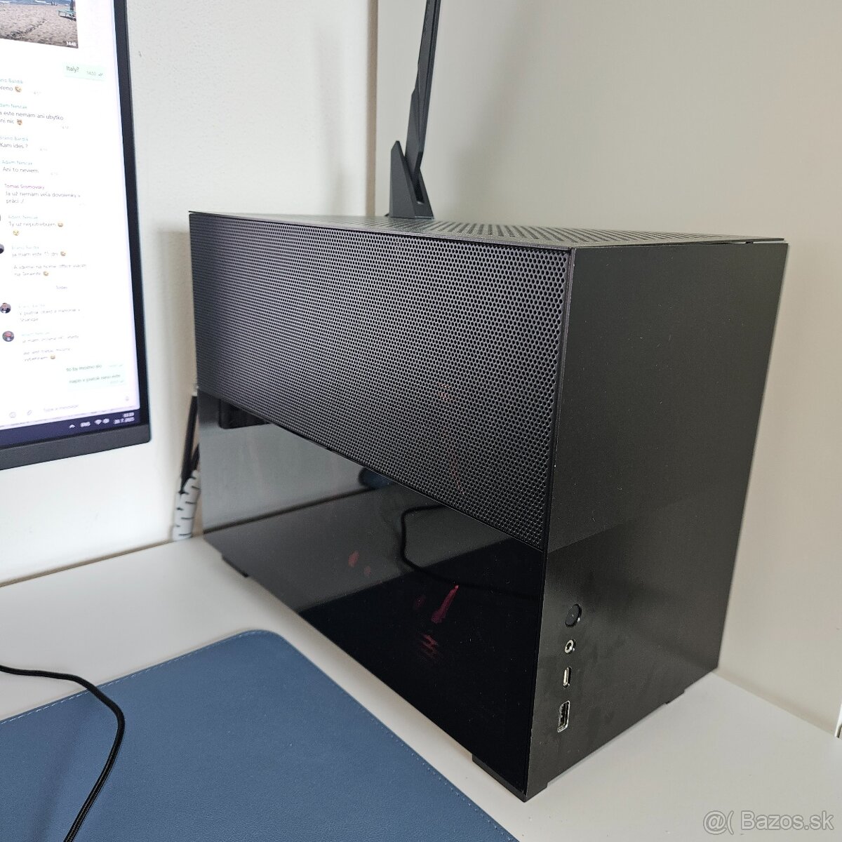 AMD Ryzen 5900,32GB,1TB Mini ITX + GTX 1070 + Vod. chladenie