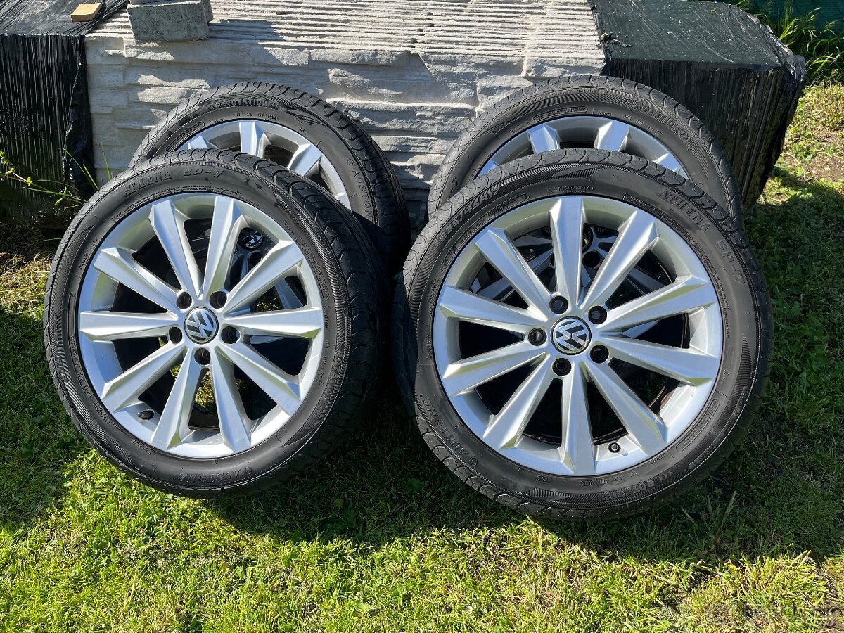 Letná sada originál VW R17 5x112