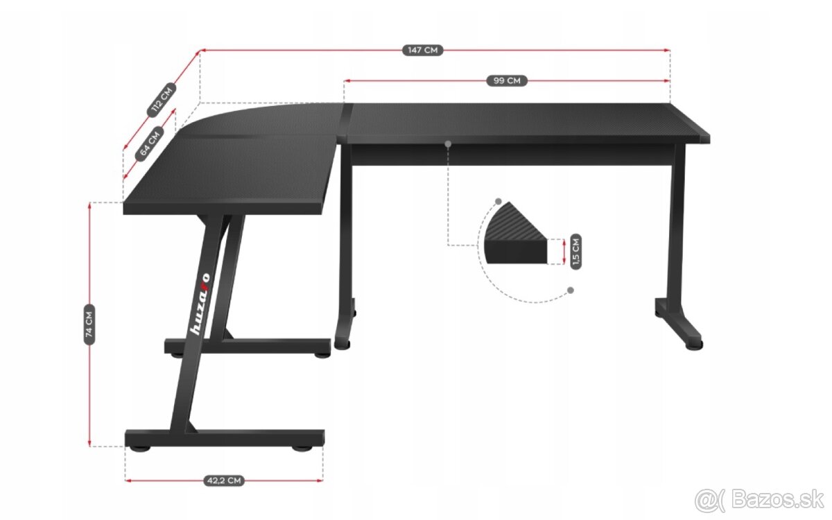 HUZARO Gaming Table