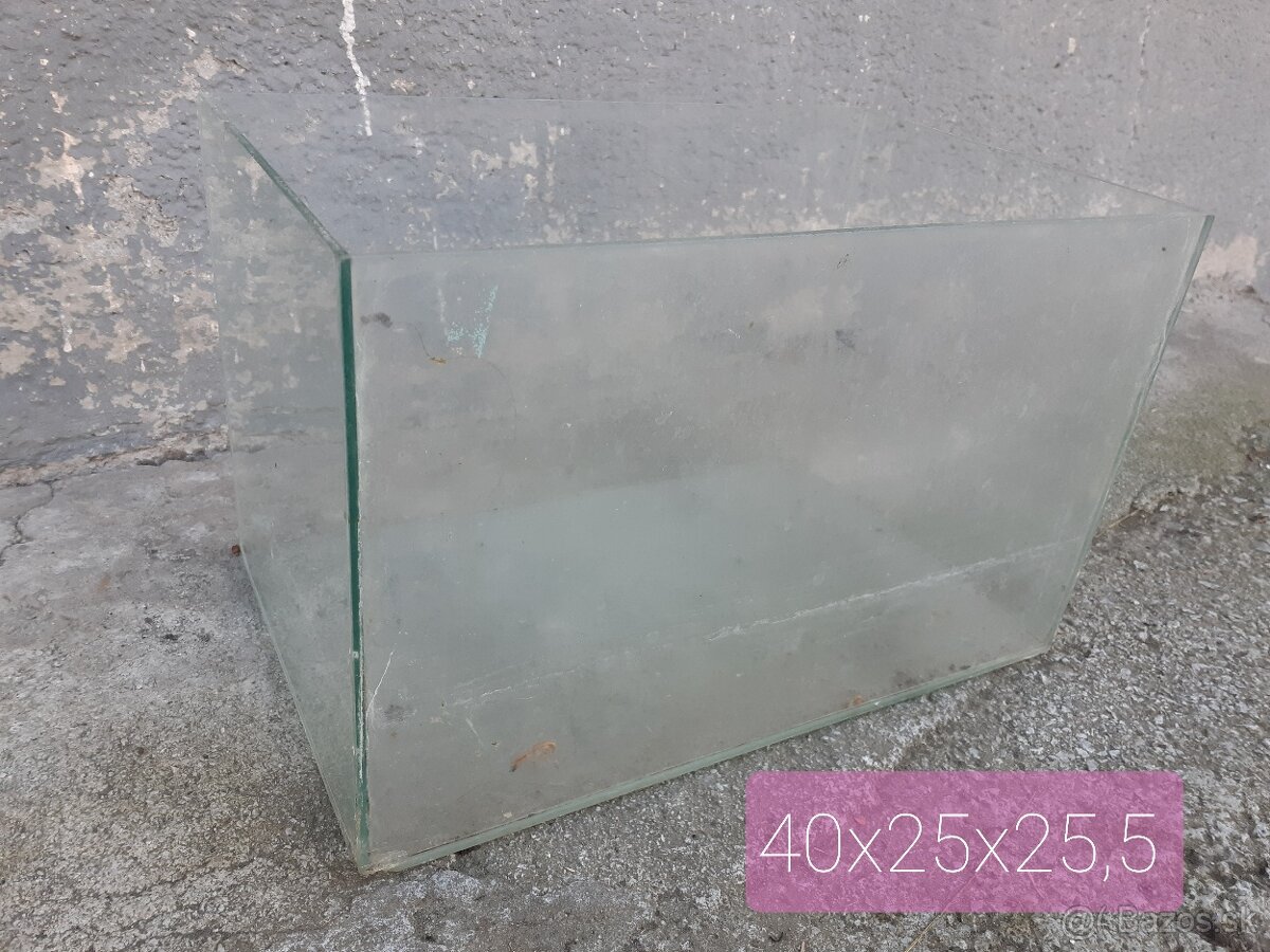 VYPREDAJ - terárium, akvárium