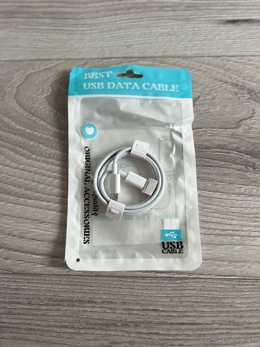 Nabíjací kábel Type C- Typ C 1m