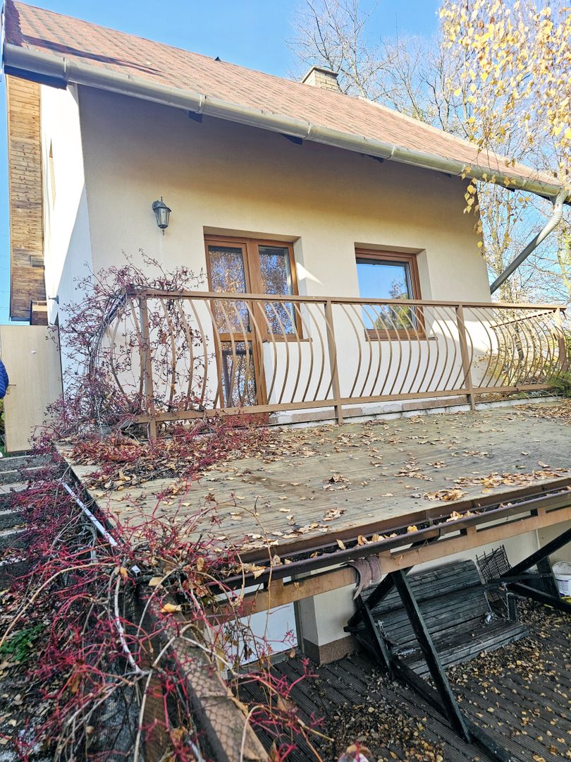 Rezervované Na predaj murovaná dvojpodlažná chata, Čermel, K