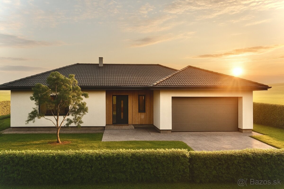 4-izbový RD s dvojgarážou