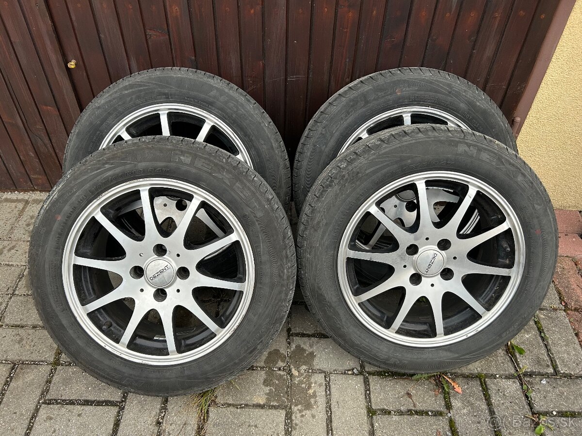 Kolesa 185/65R15 Dezent 4x100