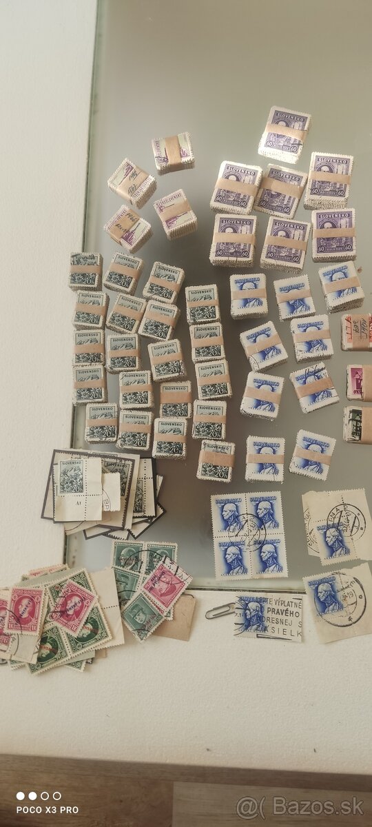 Predám poštové známky