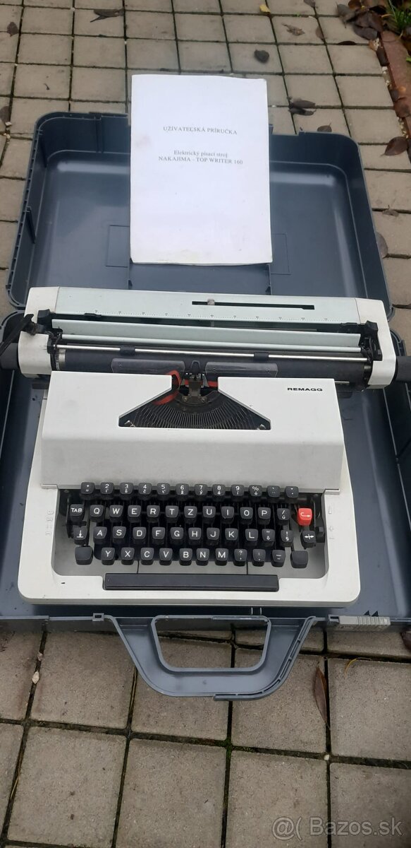 Predám písací stroj Remagg z roku 1996