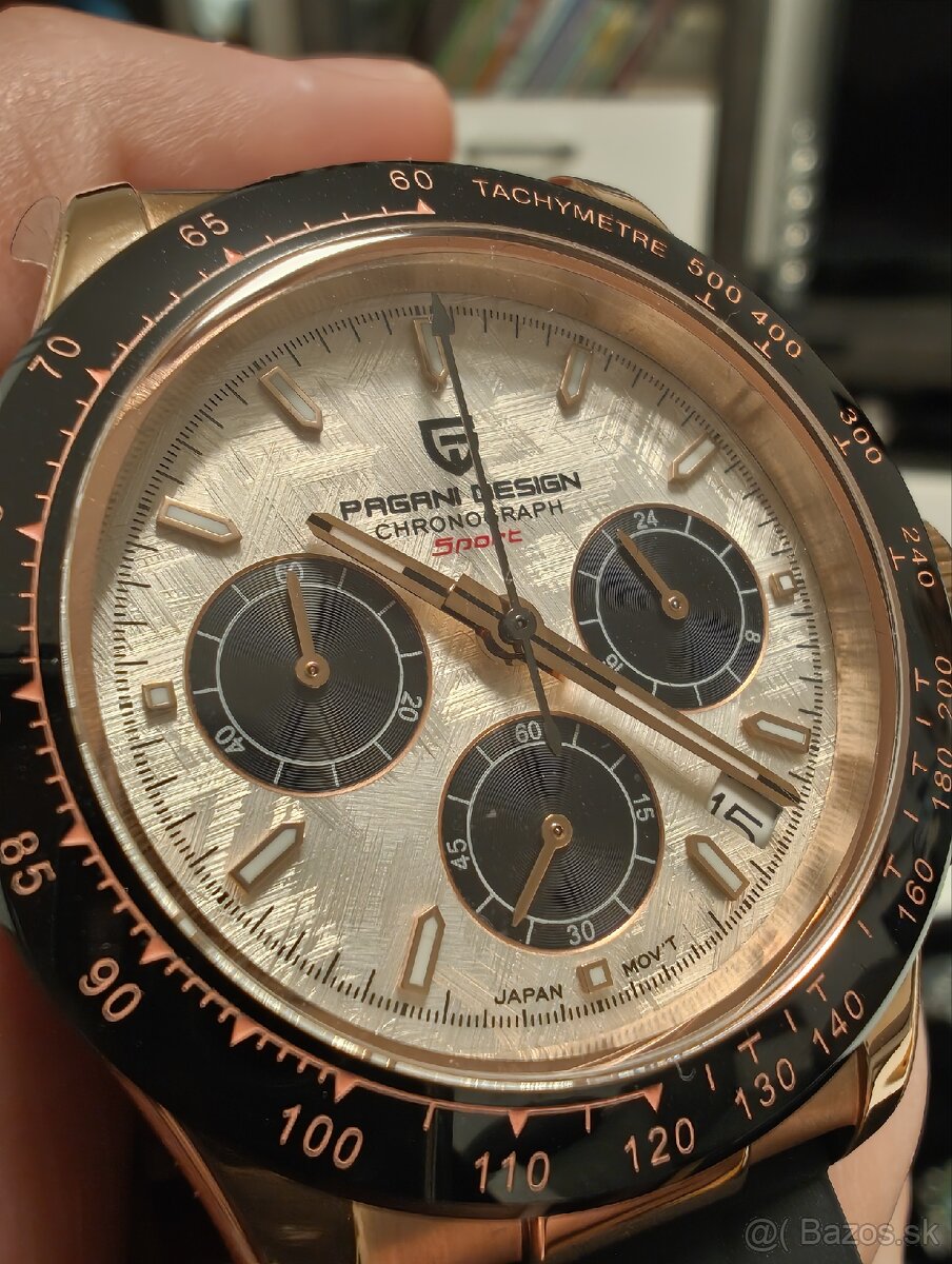 Nové hodinky Pagani Design Japonský strojček