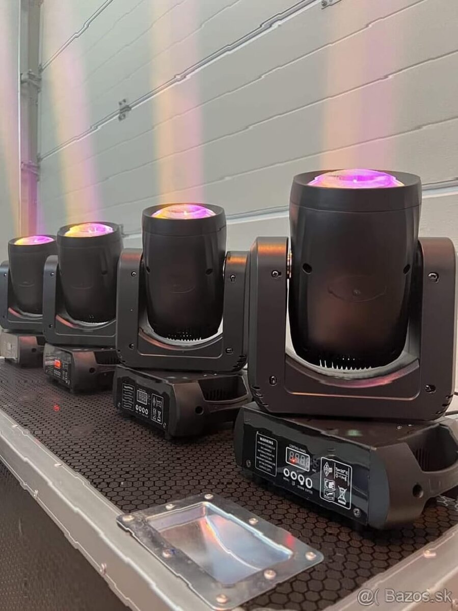 Led 150W beam otočné hlavy