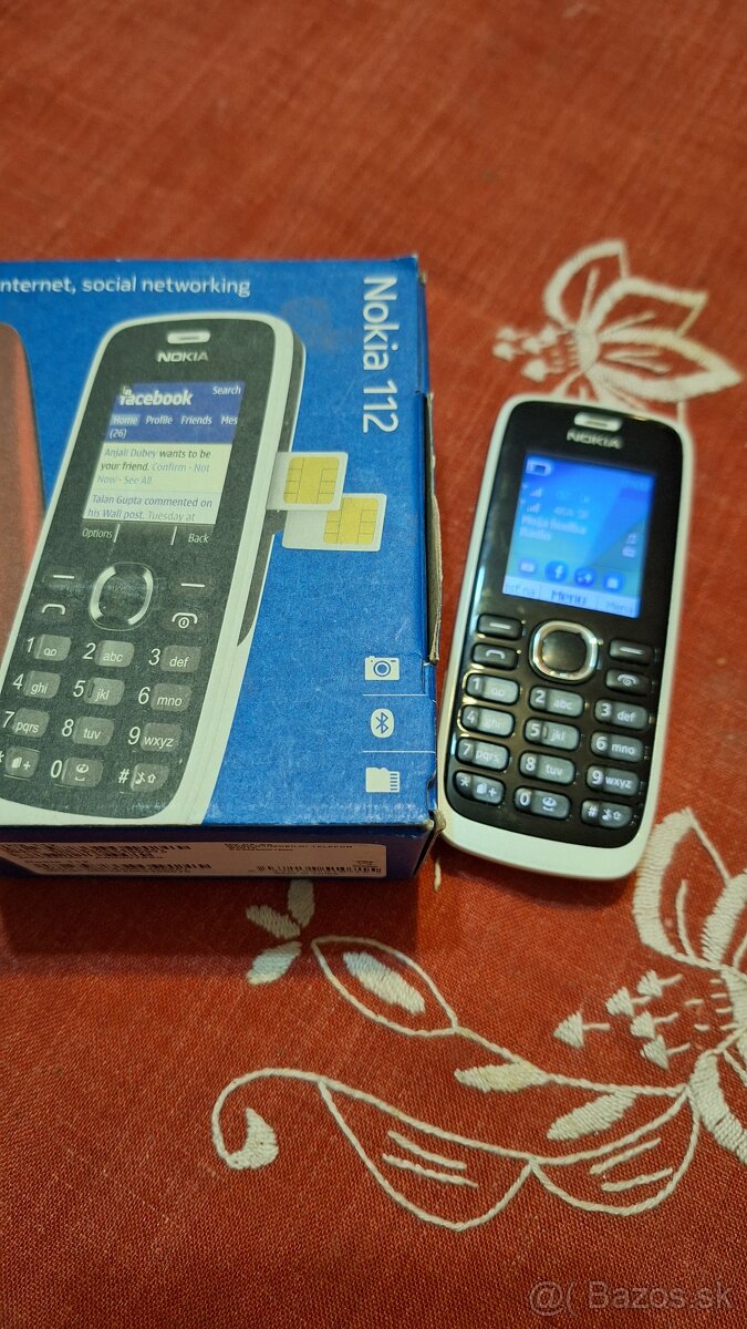 Nokia 112 dual sim top stav