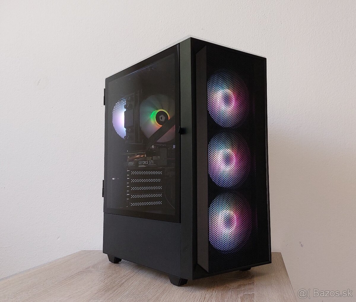 Herný pc 6jadro Ryzen 5 5500 3,60ghz/NVME/GTX1660SUPER 6GB