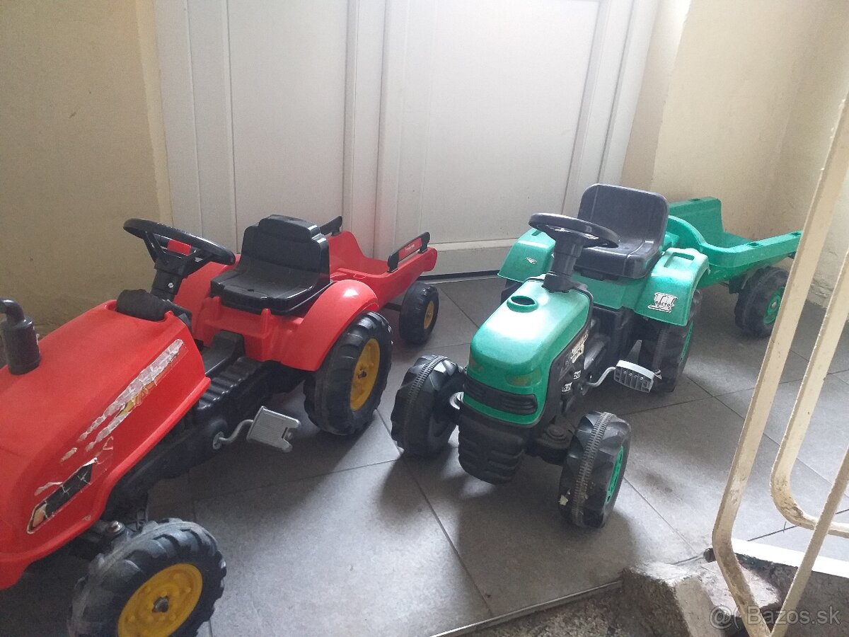 Decky traktor aj odrazadla