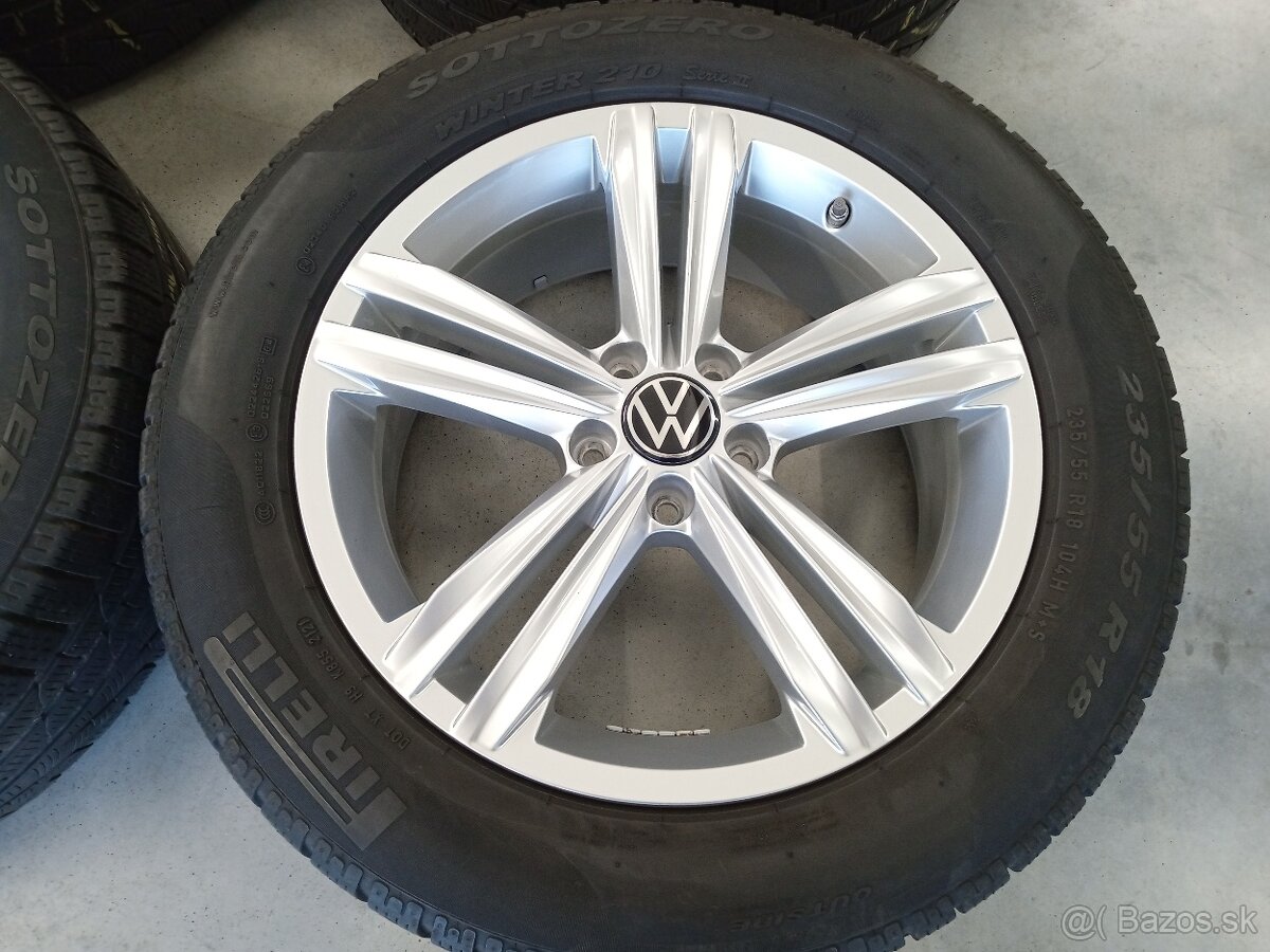 Zimne ALU 5x112 R18 7J ET43 Original VOLKSWAGEN TIGUAN