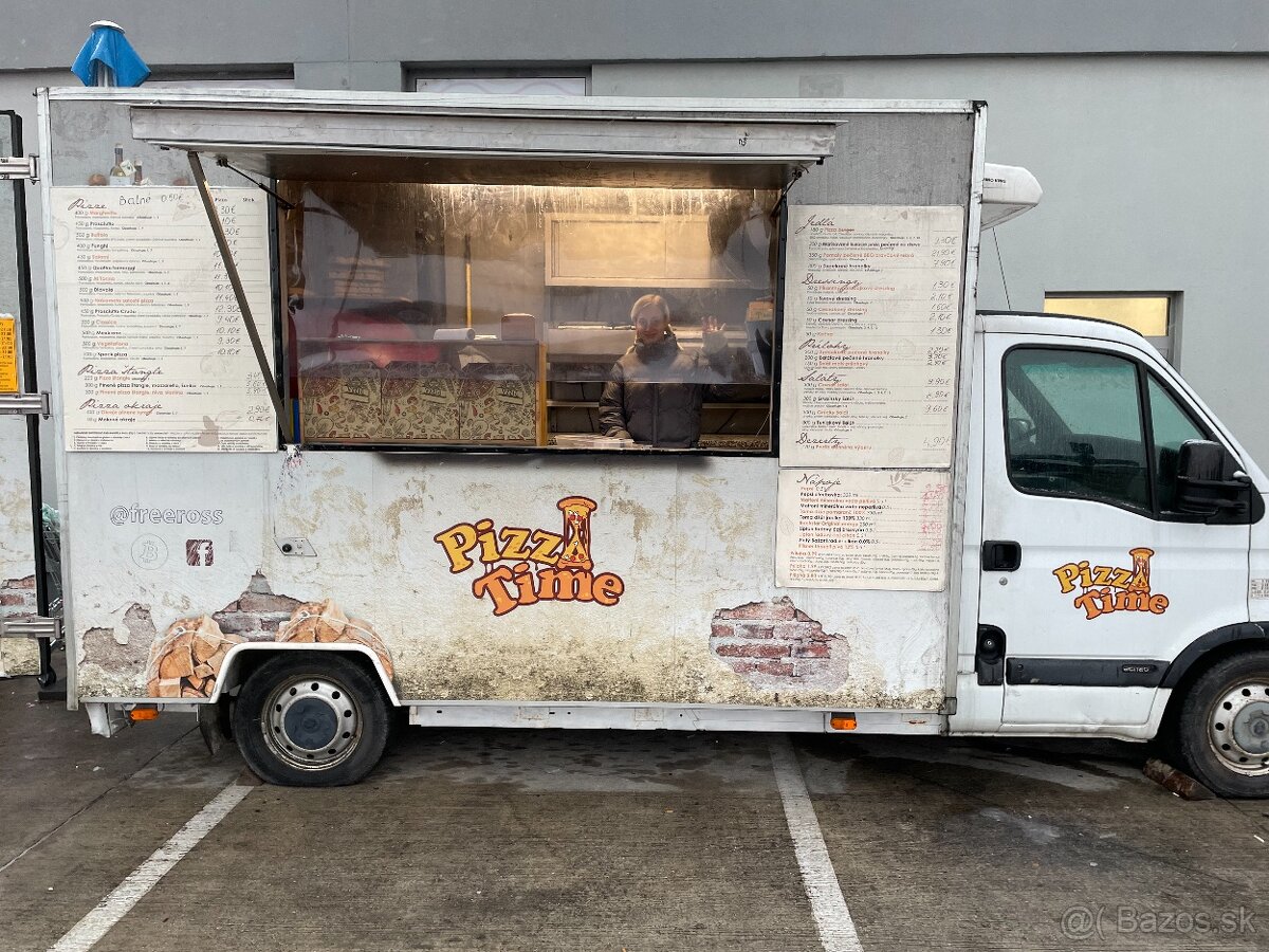 Plne vybavený foodtruck, pripravený na prevádzku