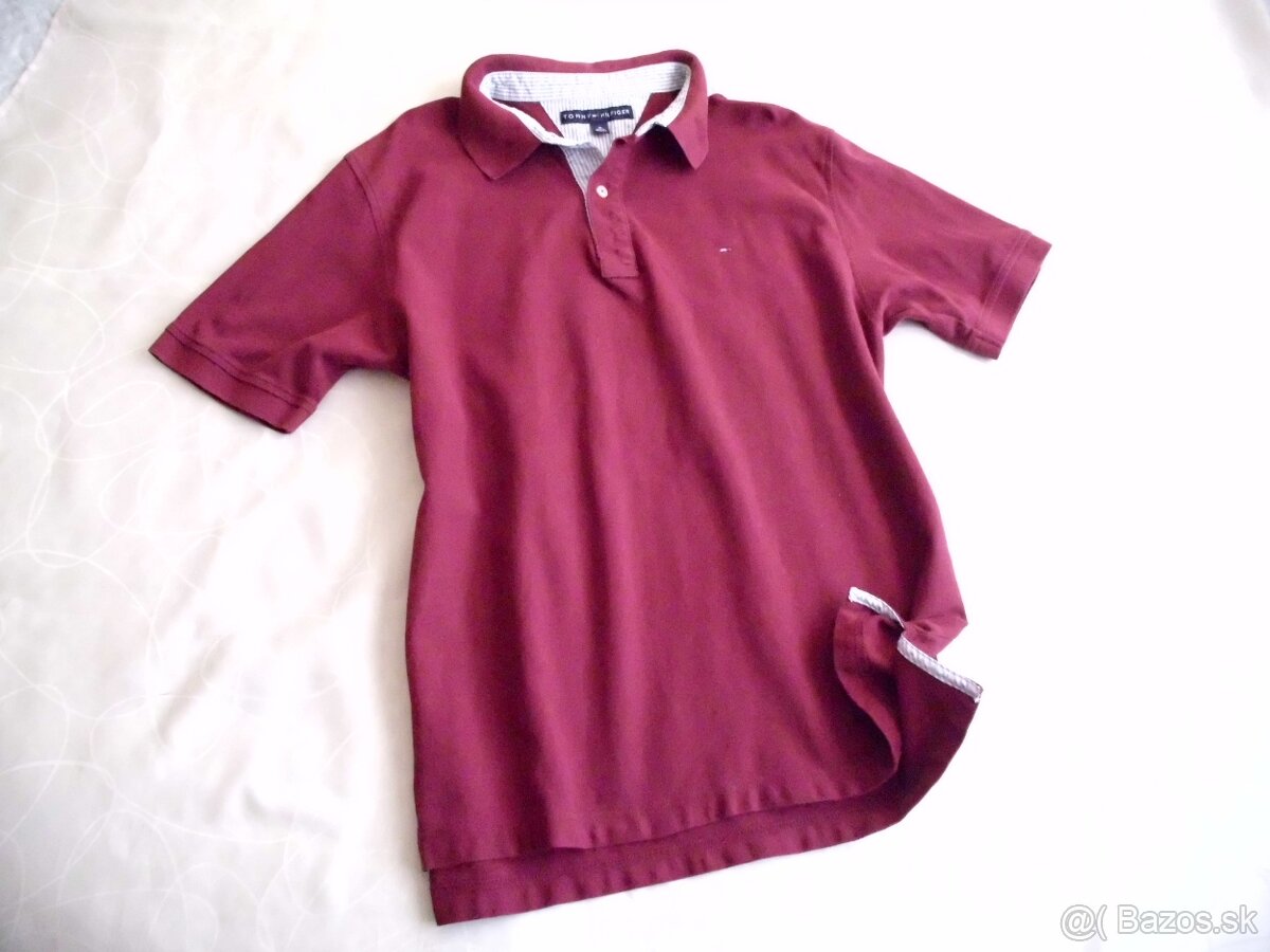 Tommy Hilfiger slim pánske pólo tričko L