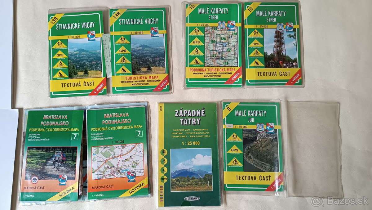 VKU Harmanec turisticke mapy
