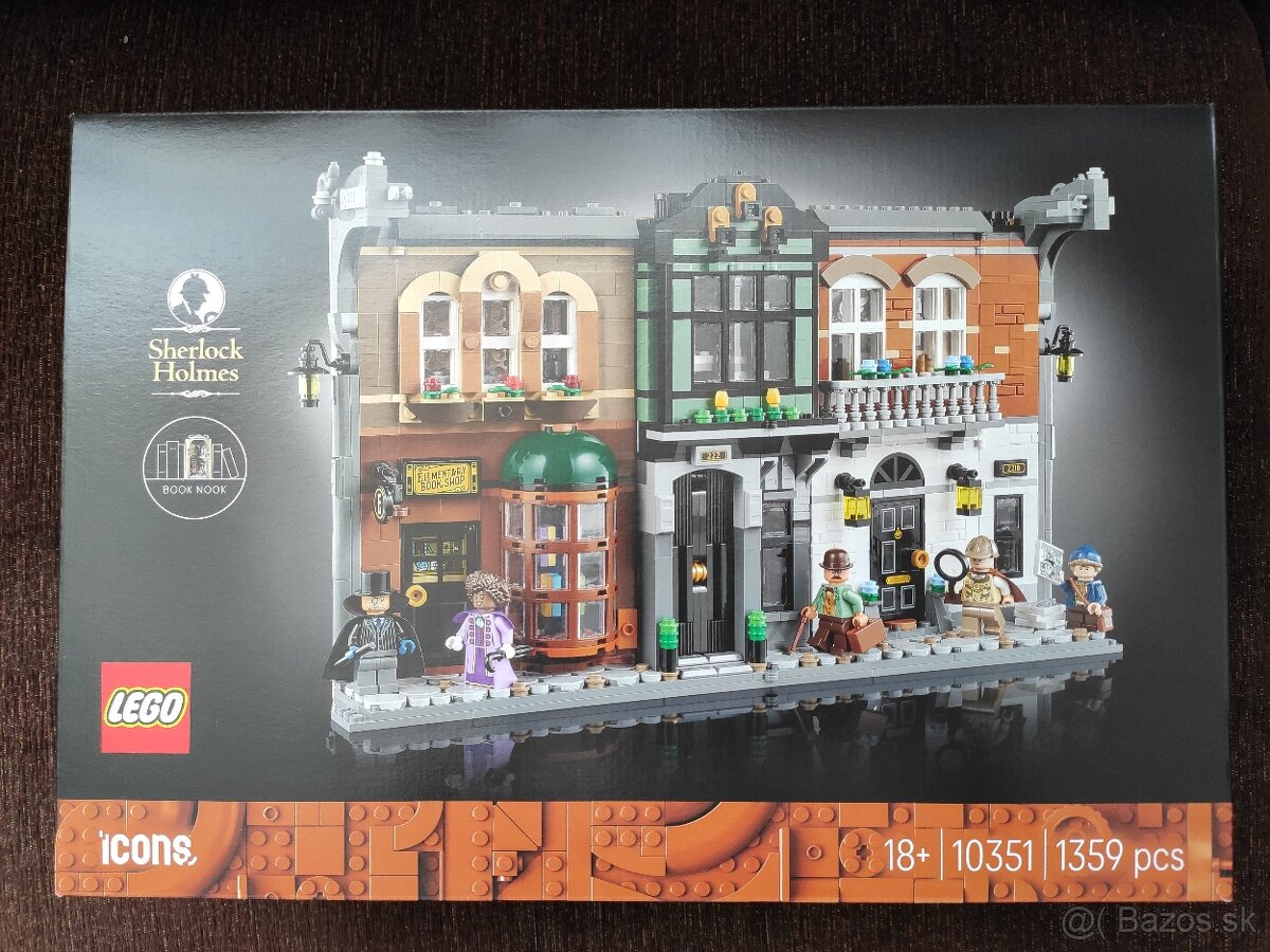 LEGO 10351: Knižná zarážka: Sherlock Holmes