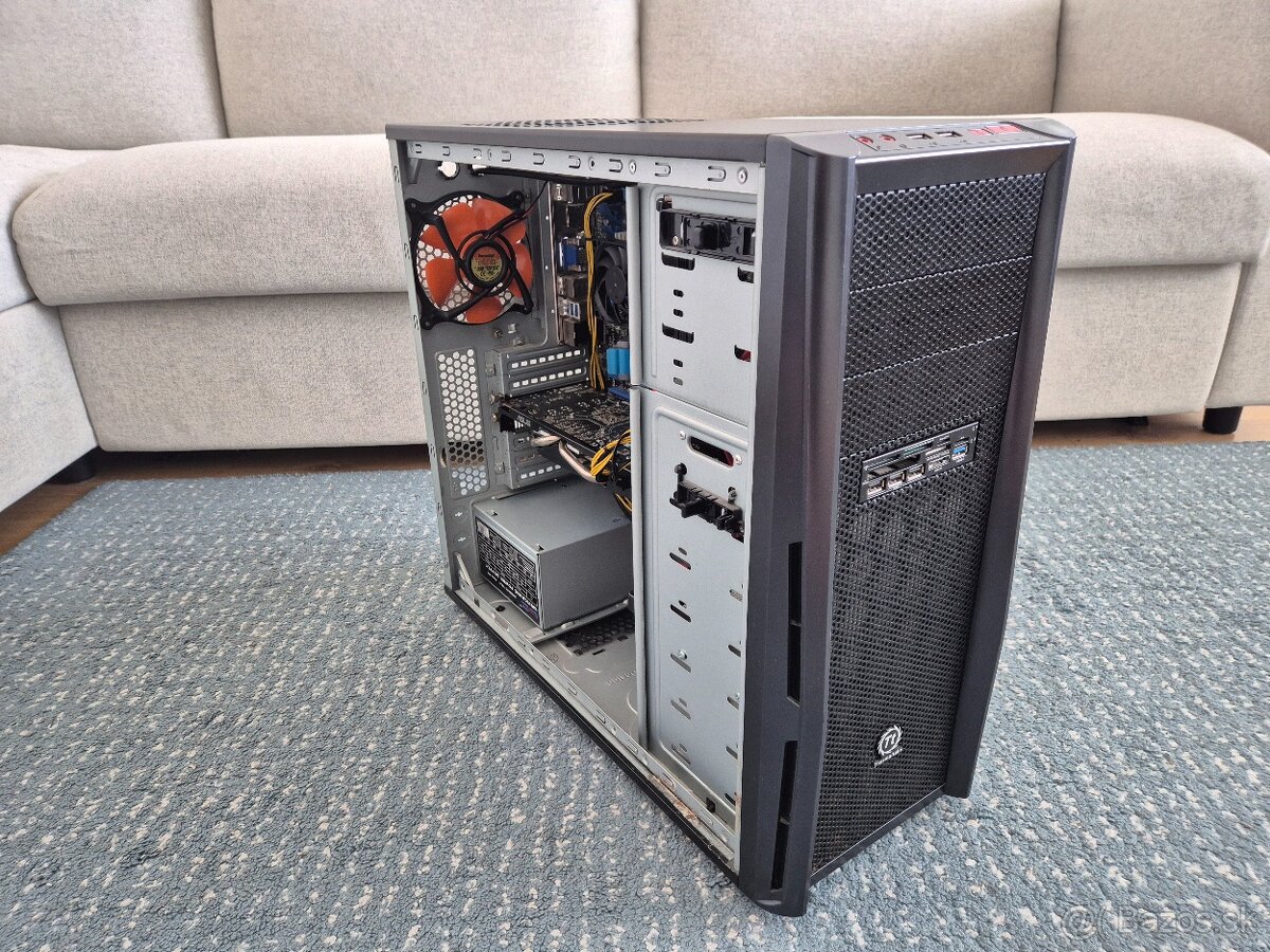 Predám zostavu AMD Phenom II X4 840, AMD 6850 1GB, 8GB RAM