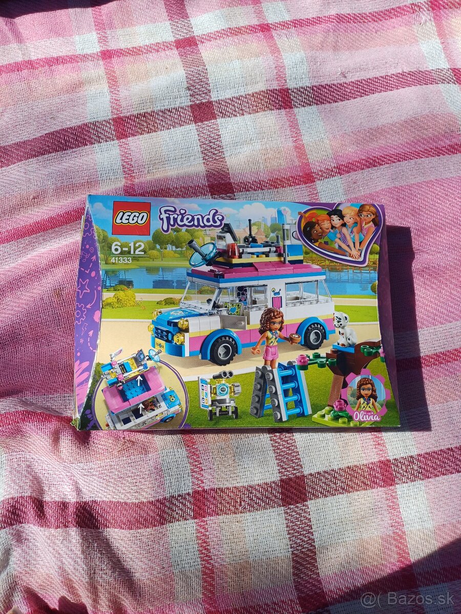 Lego friends - Olívia a jej špeciálne vozidlo