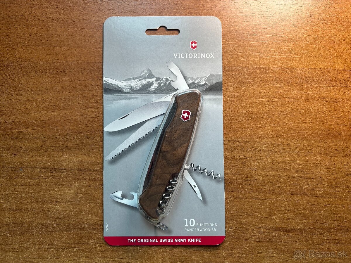 Švajčiarsky nôž Victorinox RangerWood 55 (0.9561.63)