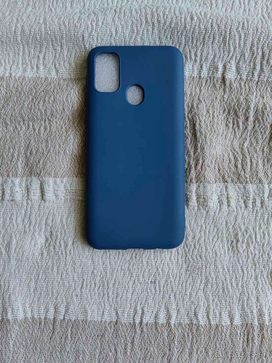 Obal zadný na Samsung m21 modrý