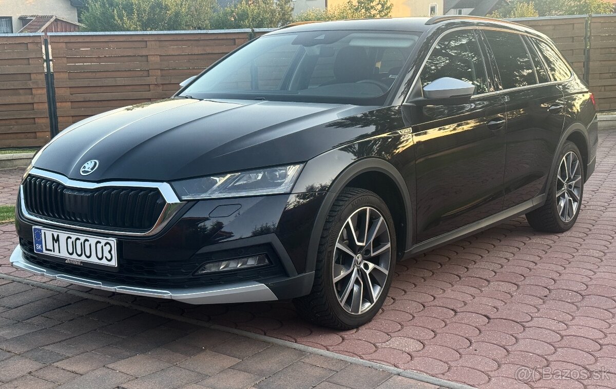 Škoda Octavia Combi 2.0 TDI Scout 4x4 DSG - SR