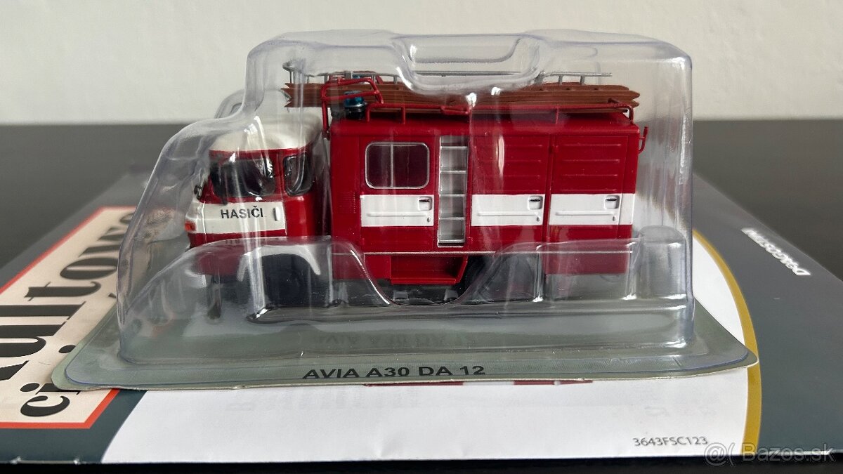 AVIA A30 DA 12 Hasiči 1/43 DeAgostini