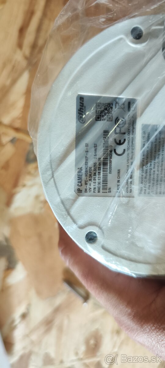 Dahua IPC-HDBW2431E-S-0280B-S2 4 Mpx dome IP kamera
