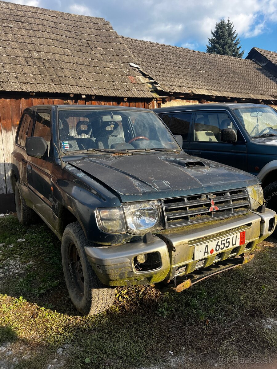 Rozpredám na náhradné diely Mitsubishi Pajero 2 2.8td