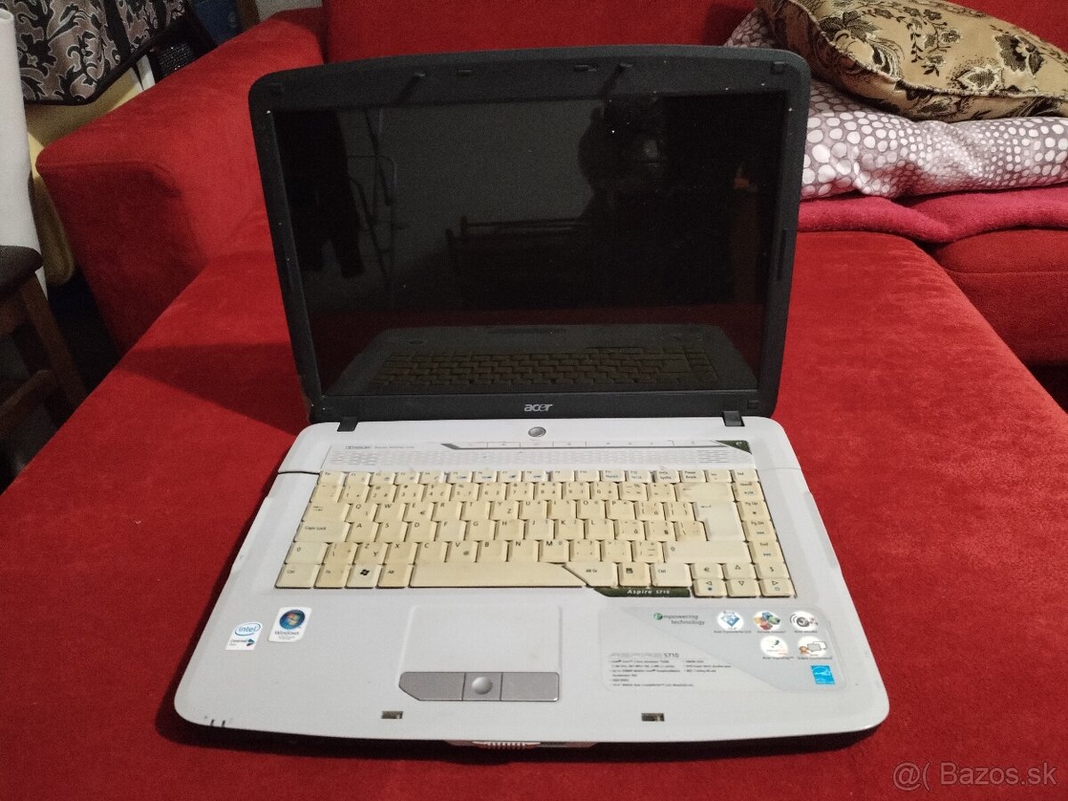 Predám Acer Aspire 5710-JDW50 plne funkčný / náhr. diely