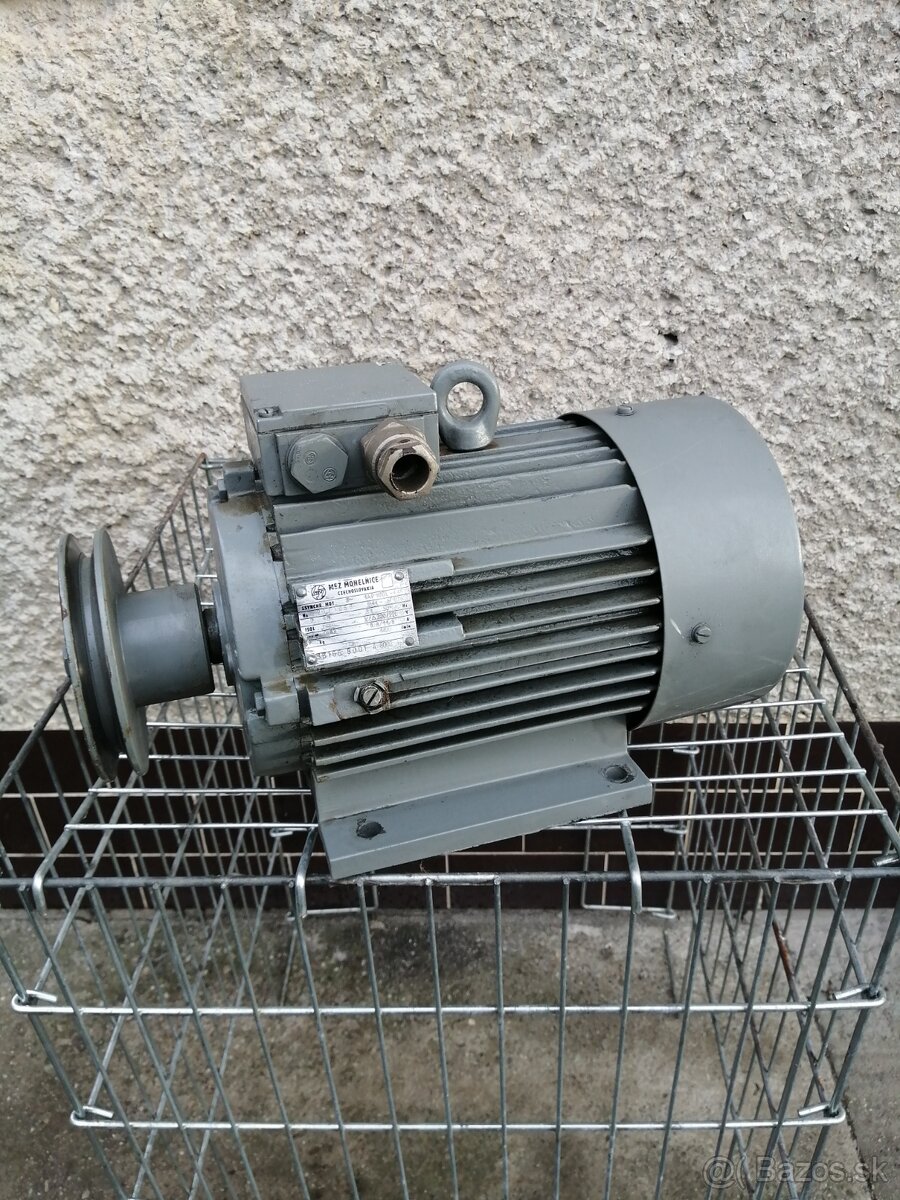 Elektromotor MEZ Mohelnice 3kW, 1420ot /min 400V