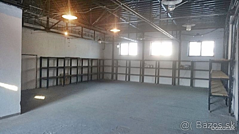 Na prenájom sklad 200 m2 Banská Bystrica