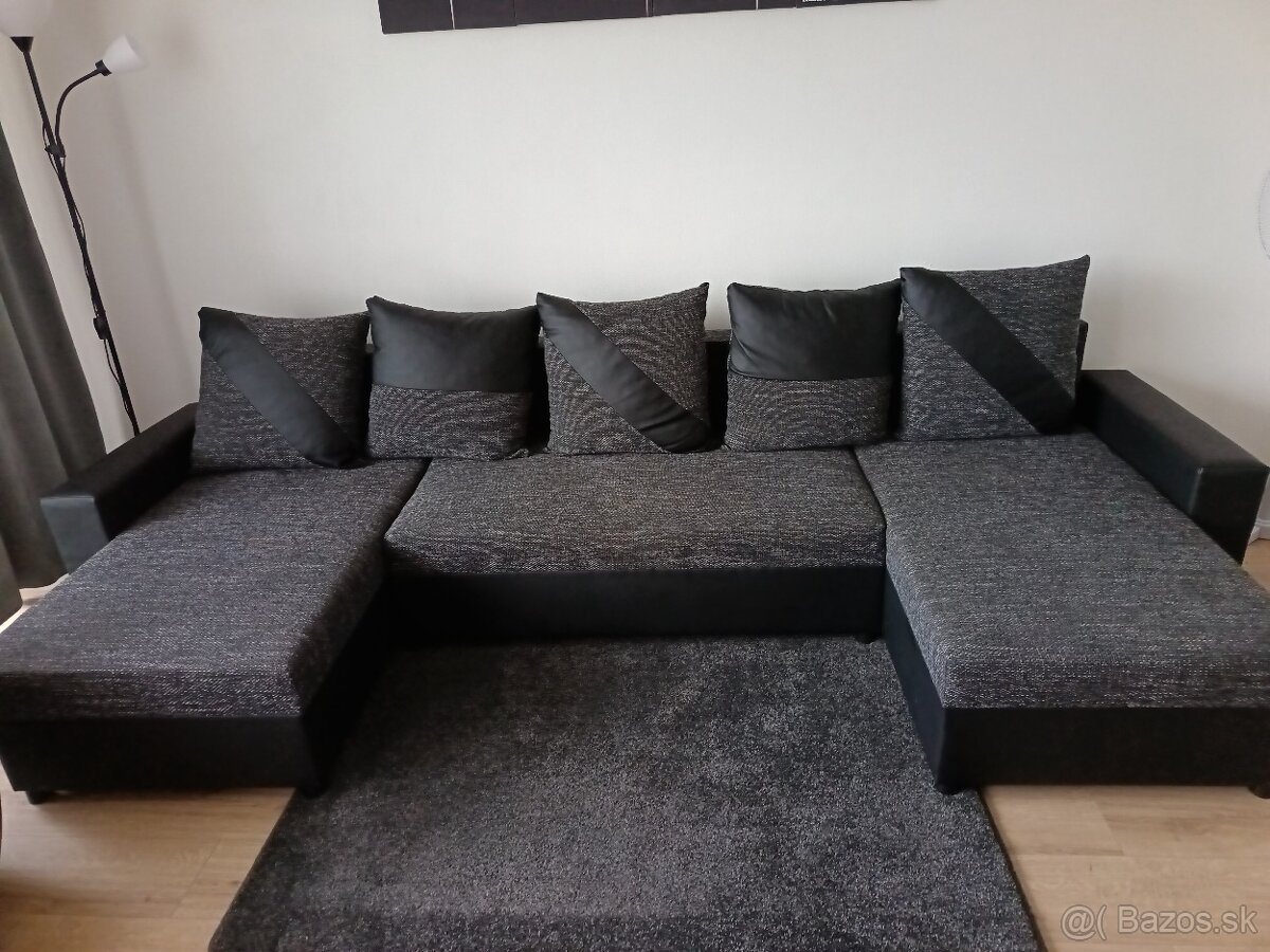 Sedacia súprava typu U