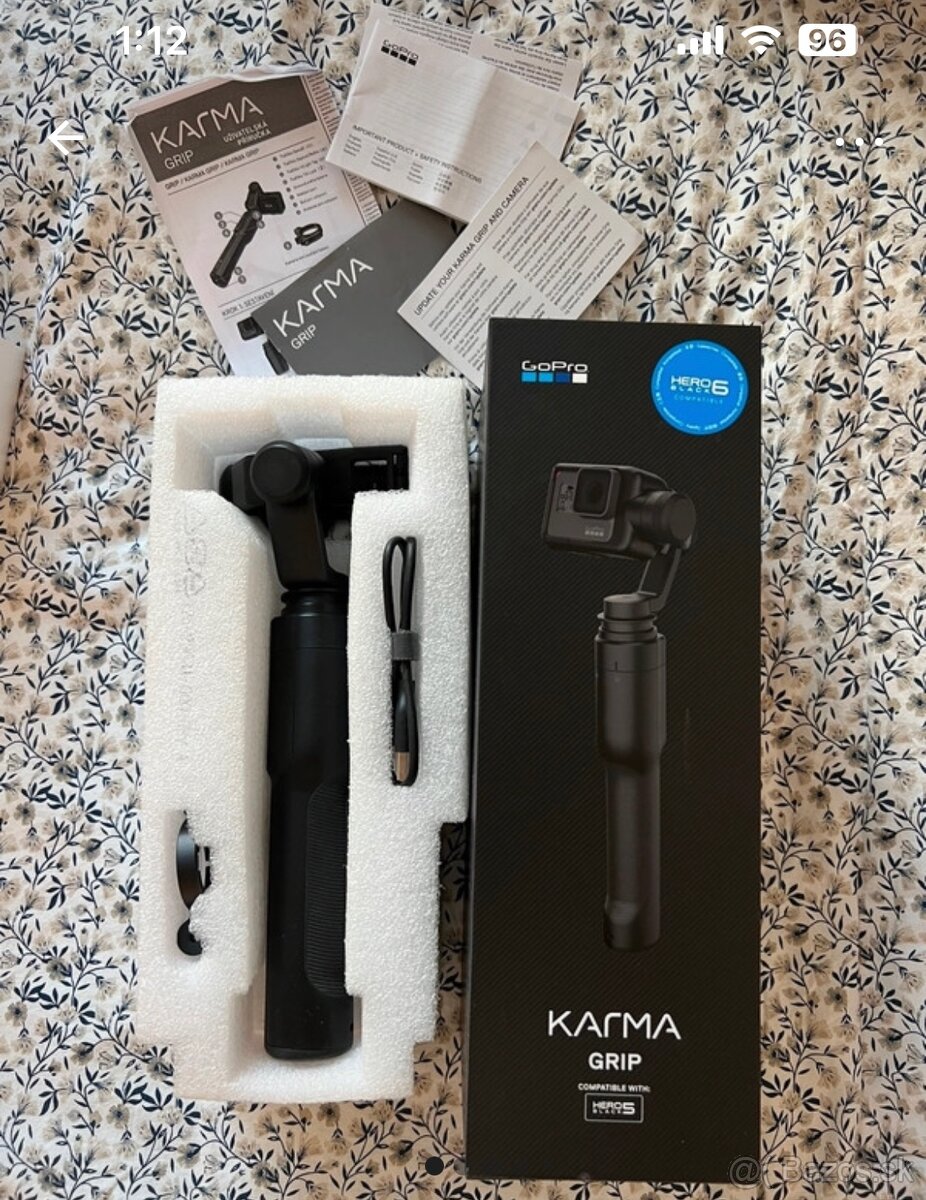 Stabilizátor na Gopro kameru GoPro Karma grip