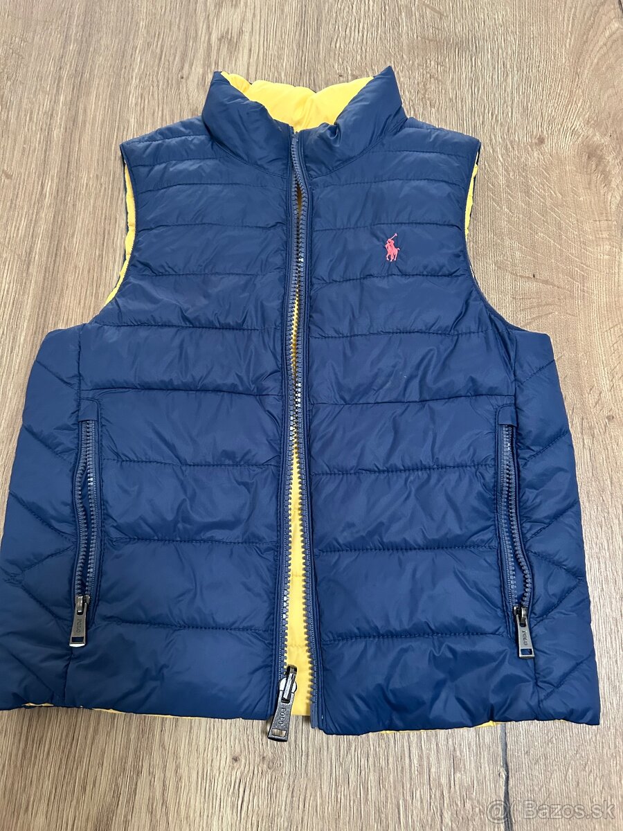 Predam obojstrannu vestu zn. Ralph Lauren 5r.