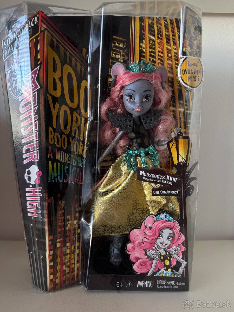 Monster High Mouscedes King Boo York, Boo York